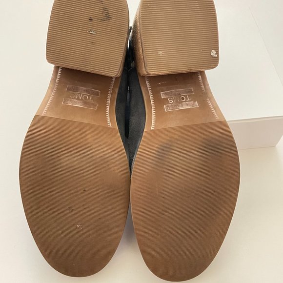 TOMS Women's Esme Bootie - Forged Iron Suede/Metallic Jacquard - Picture 5 of 8